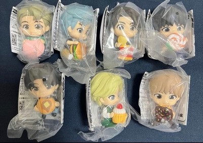 BTS TiNyTAN Mogumogu-tai Capsule toy Figure Complete set of 7 Bandai 2023 NEW