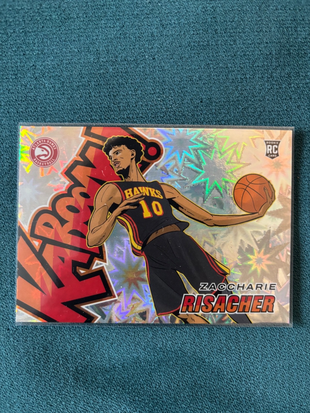 2024-25 Panini Revolution Kaboom - Zaccharie Risacher #16 Case Hit