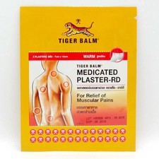 10 x 2 pcs Patch Tiger Balm Plaster RD Relief Warm Pain 10cm x 14cm Healthcare