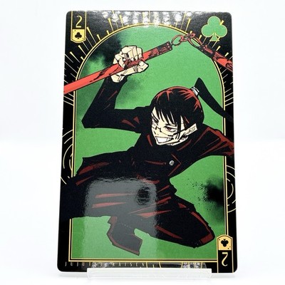 Maki Zenin Jujutsu Kaisen Big Playing Card JJK Exhibition Jump Anime Japan