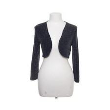 Bodyflirt, Bolero, Größe: 32/34, Blau/Silber, Elasthan/Metallfaser/Polyamid #gFz