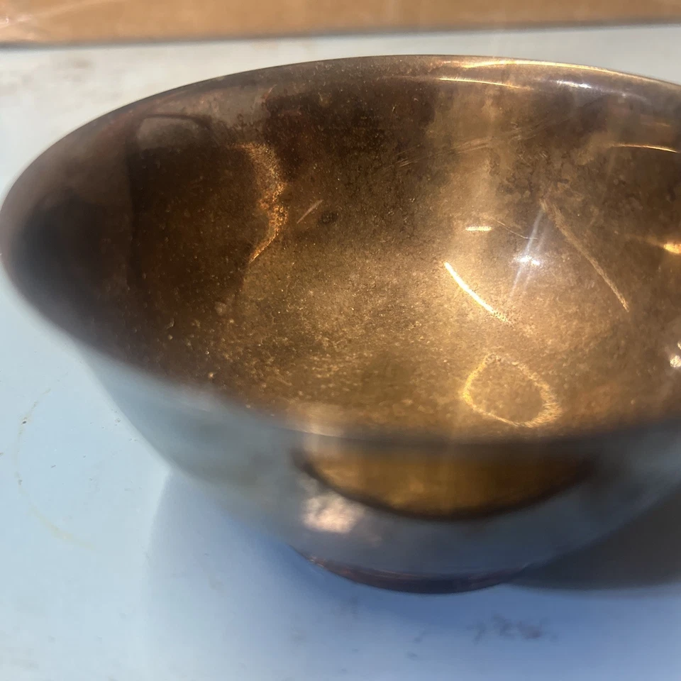 РЕПРОДУКЦИЯ PAUL REVERE Wm A Rogers посеребренная с патиной винтажная сахарница - Изображение 2 из 4