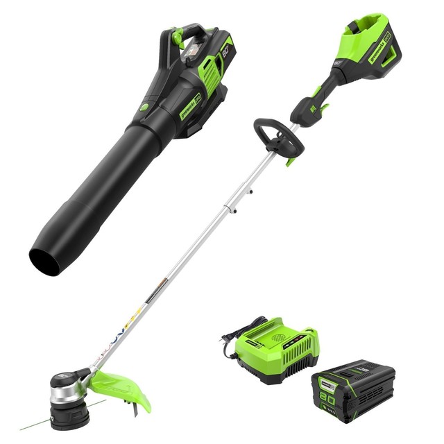 Greenworks 80V 16" Straight Shaft Trimmer (tool only)