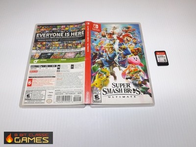 Super Smash Bros. Ultimate  - COMPLETE  - Nintendo Switch - 810a