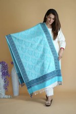 Elegant Indian Wedding Wear Shawl Beautiful Designer Women Kashmiri Warm Stole