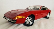 1/18 Ferrari 365GTB/4 diecast car Ferrari GTB/4, red, paint peeling around the