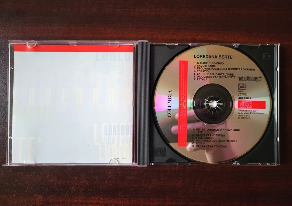 Loredana Berte - Musica Piu - Rare Italian Pop Rock Holland Print Mint CD Foto 3 de 4