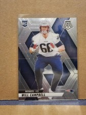 2025 Panini Mosaic - Rookies Will Campbell #378 (RC) Patriots