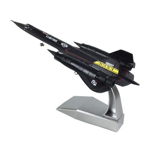 Modelo de avión de aleación Blackbird SR-71 1:144 modelo de simulación de avión - Imagen 13 de 13