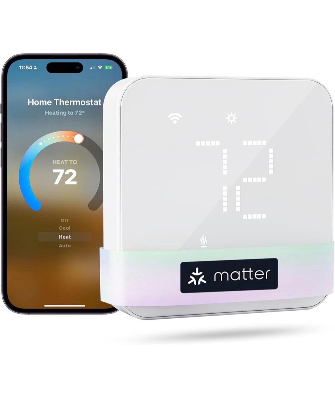 meross Smart WiFi Thermostat Works Alexa Google
