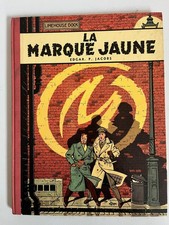 E.P. JACOBS - BLAKE ET MORTIMER - LA MARQUE JAUNE - REEDITION - LOMBARD - 1959