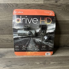 Cobra Drive HD Dash Cam W/ GPS Model CDR840 915321 Collision Detection 1080p