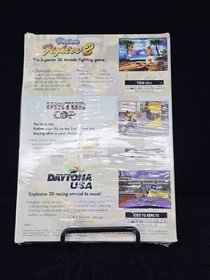 Sega Saturn CD Jewel Case 3 Free Games Virtua Cop Daytona USA Virtua Fighter 2