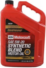 Synthetic Blend Motor Oil 5W-20 5-Quart Jug Foaming and Oxidation 23.98 per gallon