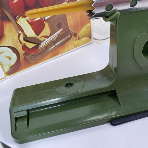 Vintage Johnny Apple Peeler Peel Slice Core Earthgrown #416 - Picture 10 of 21