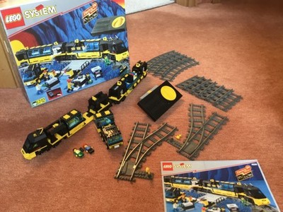 LEGO System 9V Set 4559 Cargo Railway Eisenbahn inkl Box, Anleitung 1996