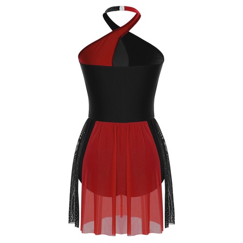 Damen Kleid modern Kostüm integrierter Slip Tanzkleidung Bühne Body - Bild 24 von 81