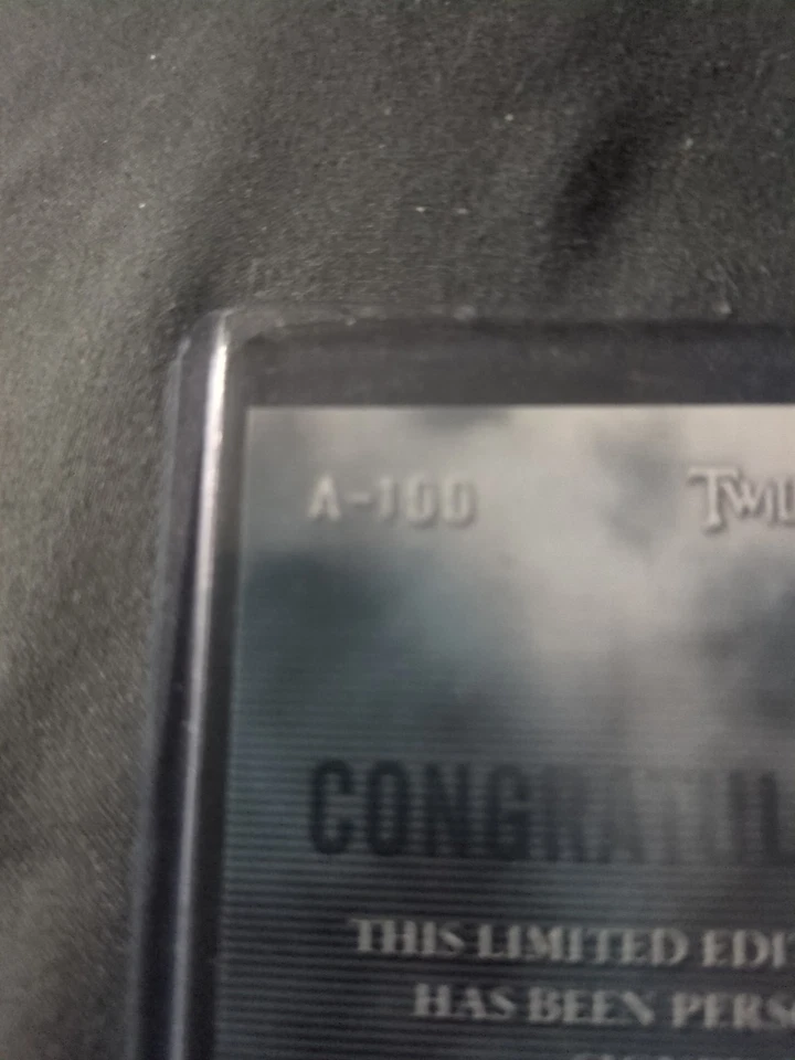 Twilight Zone 50th Anniversary Auto A-100 Tom Reese as The Intruder Card - Image 4 of 4