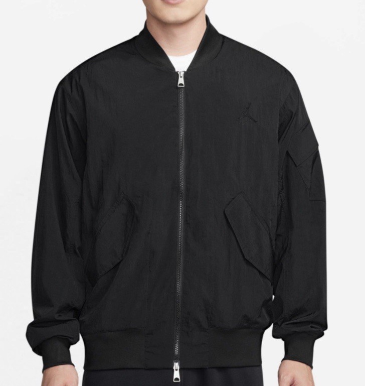 SACAI X NIKE Giacca a vento Nike Jordan Essentials Renegade Bomber nuova con etichette uomo S