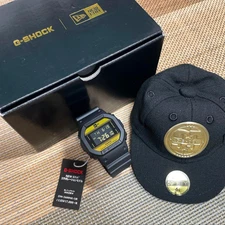 CASIO G-SHOCK 35th NEW ERA New Era DW-5600NE-1JR Wrist Watch Black 2018 Unused
