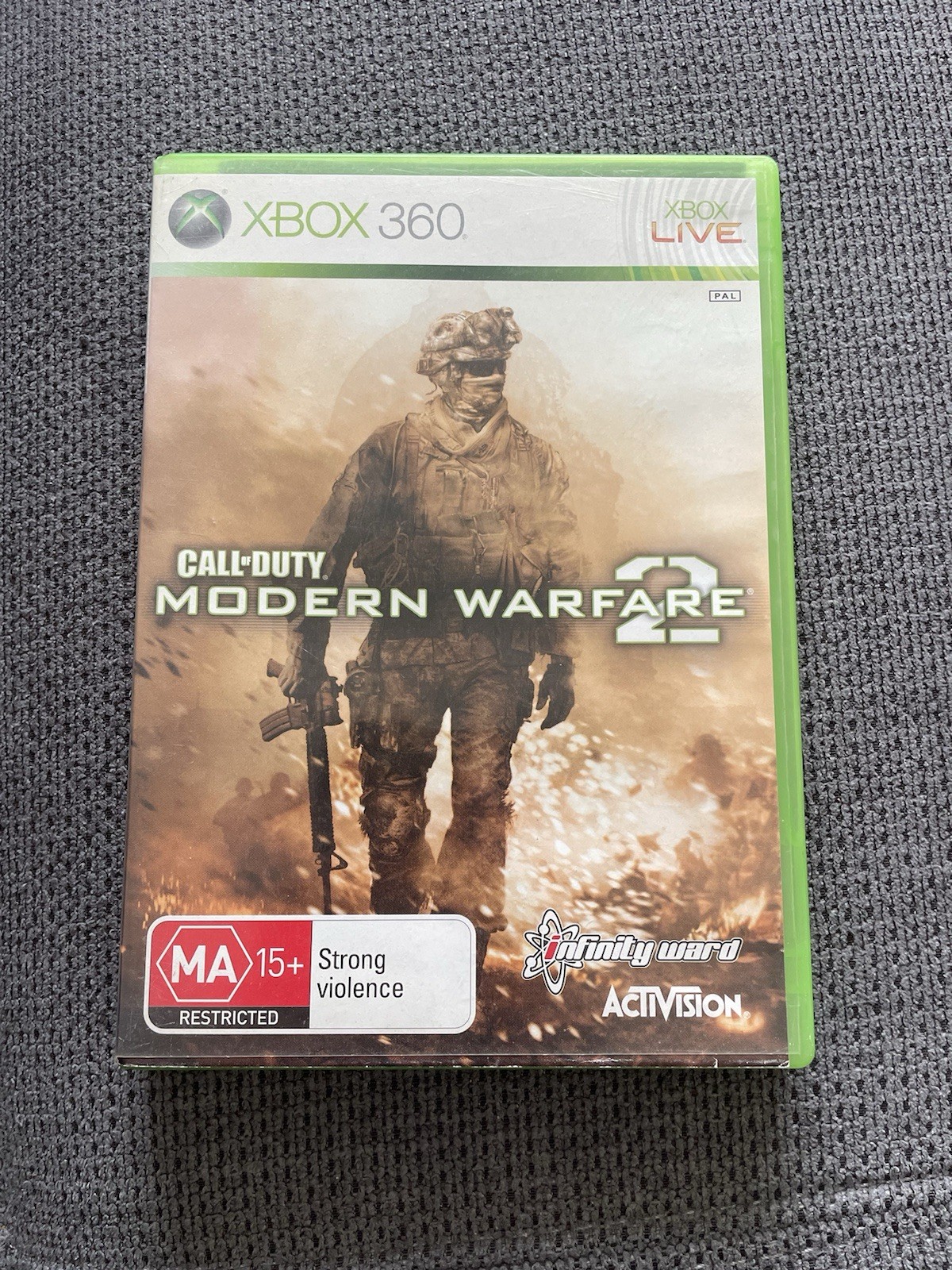 CALL OF DUTY MODERN WARFARE 2 COD COMPLET PAL FRA JEU CONSOLE MICROSOFT XBOX 360