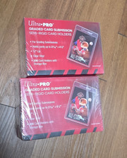 (2) Ultra Pro Graded Card Submission Semi-Rigid Holders BOX of 200 x2- PSA - BGS