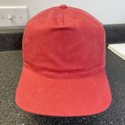 Vintage Trucker Hat Cap Snapback Blank NWOT Red Head Shots By KC Caps