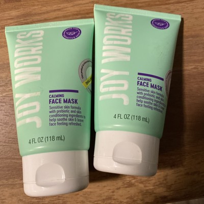 2-PACK Joy Works Calming Face Mask 4 Floz (118ml)