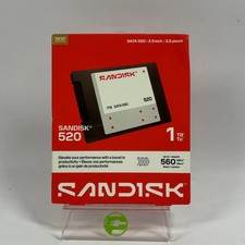 New SanDisk 2.5" SANDISK 520 1TB SATA 6Gb/s SSD SDSS51100TAB