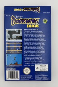 Darkwing Duck - Nintendo NES - PAL-B - OVP - CIB - NOE/FRG Mint / Sammlerzustand