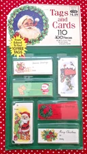 Vintage ECKERD Christmas Holiday Gift Tags and Cards ~ Grandma Core!