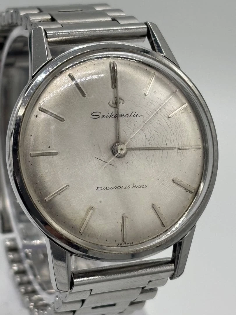 Ｓｅｉｋｏmatic　セイコーマチック　diashock 20 jewels Seikomatic Diashock 20 jewels Cal.603 – Long's Fine Watches