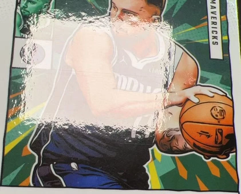 2024-25 Panini Donruss Optic Luka Doncic #17 Net Marvels Silver - Image 3 of 3