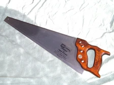 Craftsman USA Kromedge Taper Ground 26" Hand Saw - 8pt. Course Crosscut - Mint