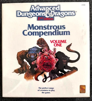 Dungeons & Dragons AD&D TSR 1013 Monstrous Compendium Volume One SW New Sealed - Bild 1 von 4