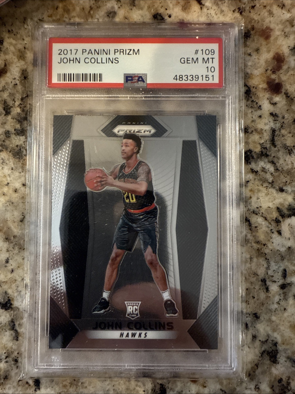 2017-18 Panini Prizm - John Collins #109 (RC)