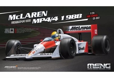 McLaren MP4/4 1988 Ayrton Senna 1:24 Model Kit MENG CS007 Formula Car F1 Japan