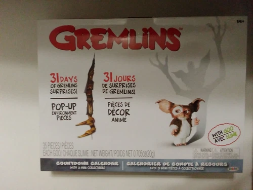 Gremlins Figures holiday advent calendar jakks 