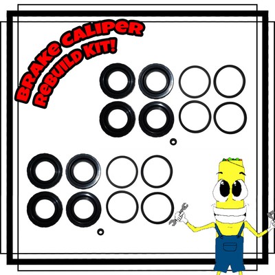 Front Disc Brake Caliper Rebuild Repair Kit for Camaro 16-2020 4 Piston Brembo