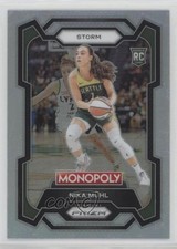 2024 Panini Prizm Monopoly WNBA Silver Prizm Nika Muhl #4 1n8y