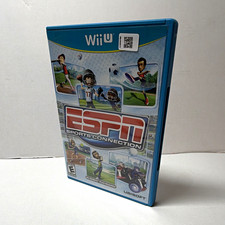 Ubisoft ESPN Sports Connection Nintendo Wii U Manual Included Multiplayer E 2012
