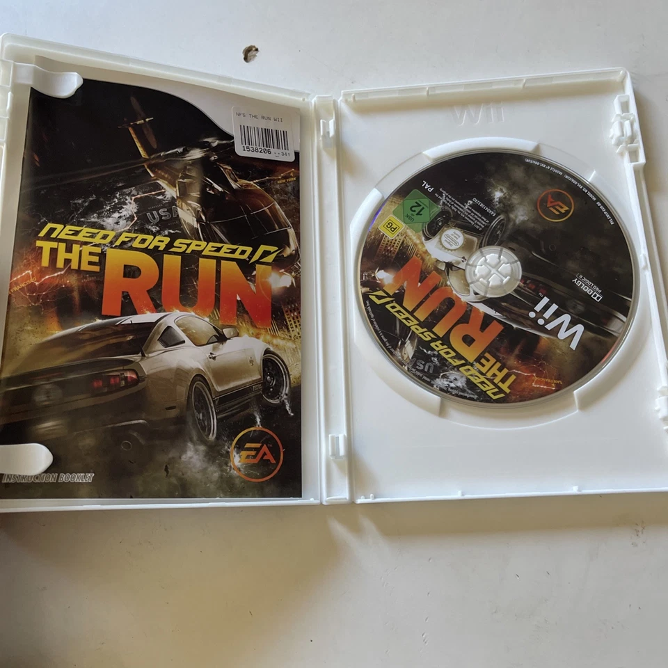 Need For Speed The Run Nintendo Wii Game Complete With Manual PAL - Free Postage - Image 3 of 3