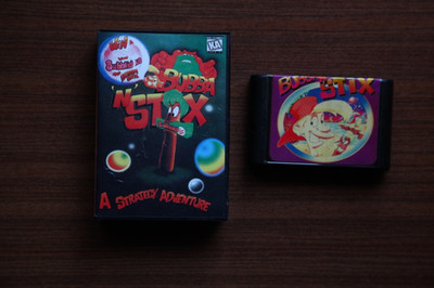 ''Bubba 'n' Stix'' Sega Mega Drive/Genesis Game USED