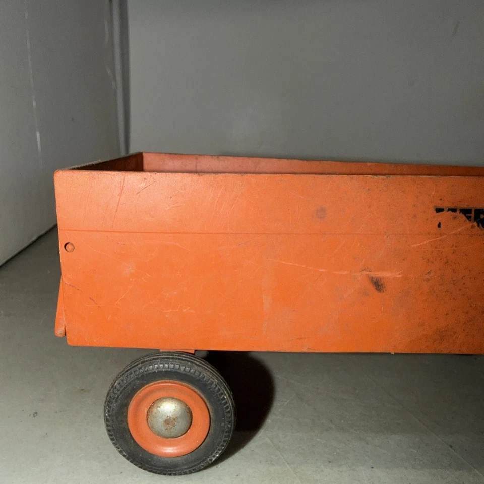 Vagón barcaza Allis-Chalmers plástico vintage juguete agricultura Foto 2 de 4