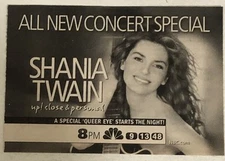 Shania Twain Up And Personal Concert Print Ad Advert Tpa2