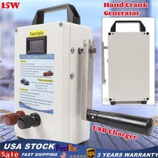 150W Portable Manual Hand Crank Dynamo Genera...