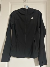 Lululemon Women  s Mist Over Windbreaker Size 6 Black New