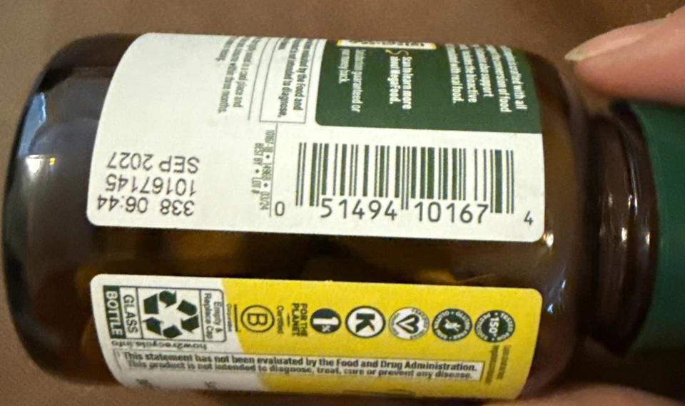 MegaFood Balanced B Complex 30 Comprimidos Sin Lácteos, Sin Gluten, Sin Soja Exp9/27 Foto 4 de 4