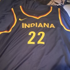 Nike Indiana Fever Women's Basketball Jersey 2XL Navy Yellow Red WNBA
