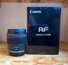 Canon RF 45mm f/1.2 Standard Lens, Auto & Manual Focus, RF Mount